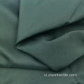 Vải Pongee dệt nhuộm màu xanh lá cây đậm nhẹ